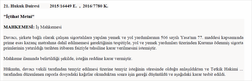 SGK Primlerinin Yüklenicilere Geri Ödenmesi