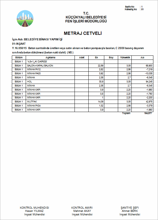 hakedis-metraj-cetveli