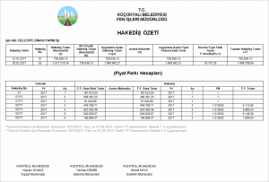 hakedis-ozeti